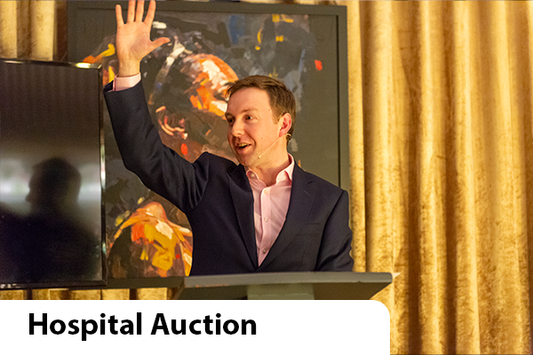 Monto Events technical production for a charity auction